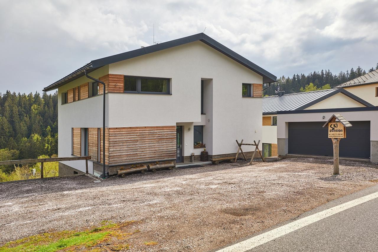 Skipension Janske Lazne Exterior foto